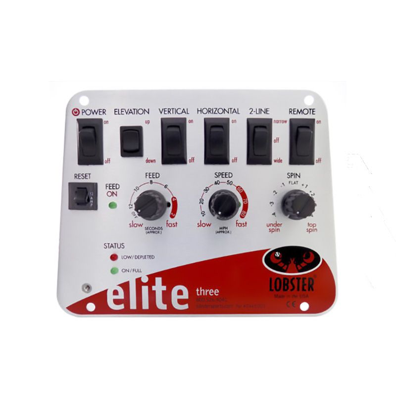 Control Panel Assembly: Elite Three
